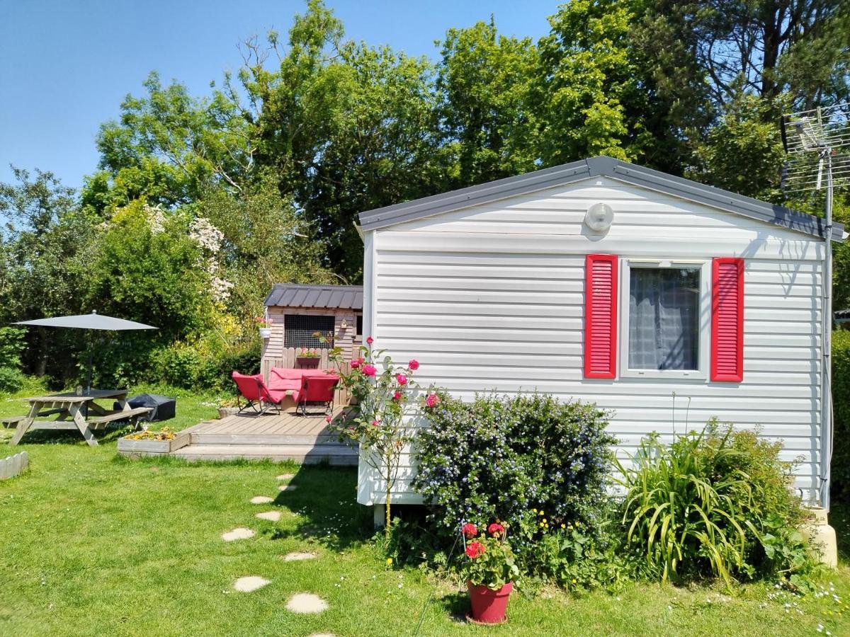 Mobil-Home Coin De Paradis En Cote D'Opale Sur Terrain Prive Et Sa Caravane Hermelinghen Exterior foto
