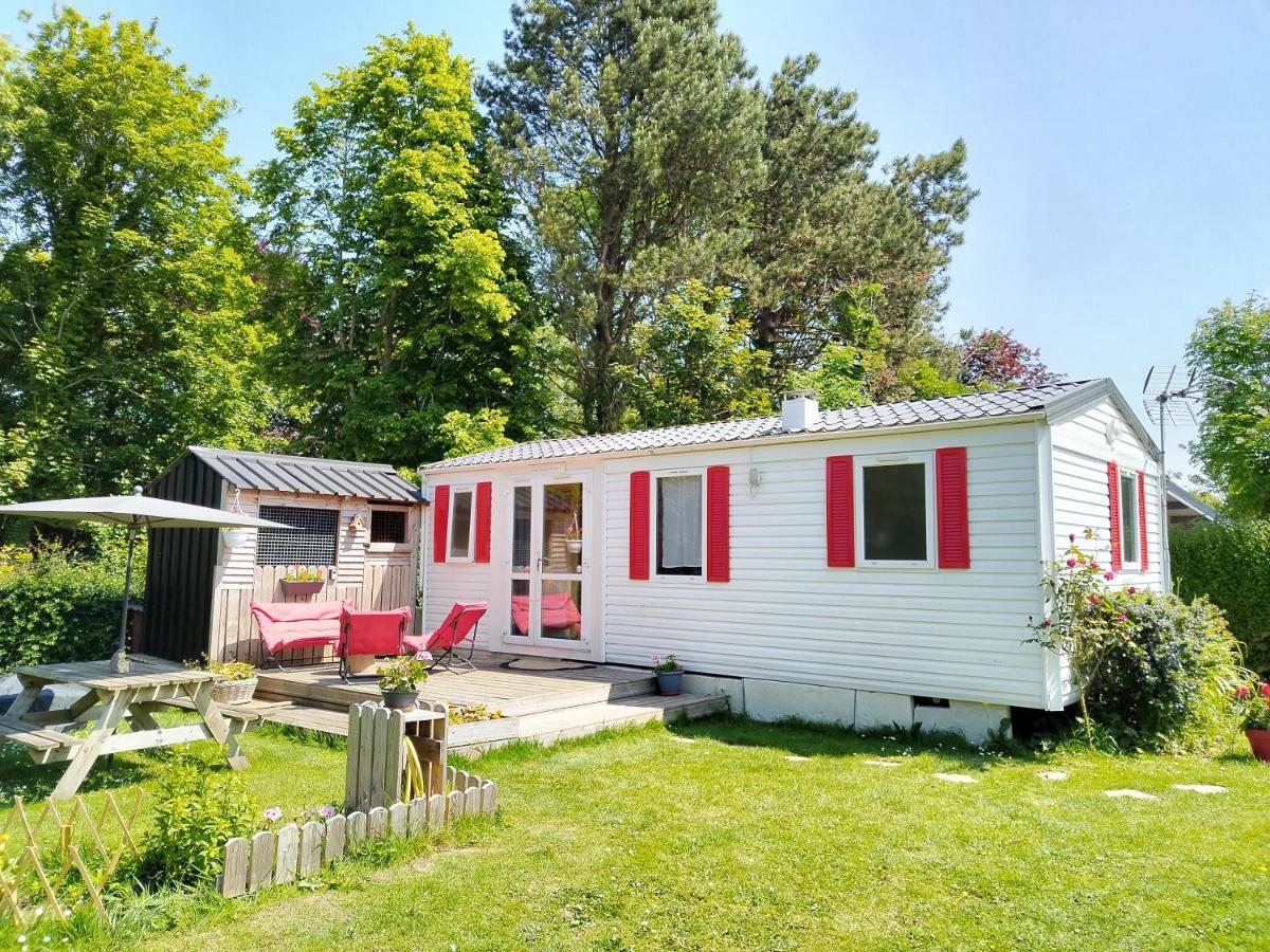 Mobil-Home Coin De Paradis En Cote D'Opale Sur Terrain Prive Et Sa Caravane Hermelinghen Exterior foto
